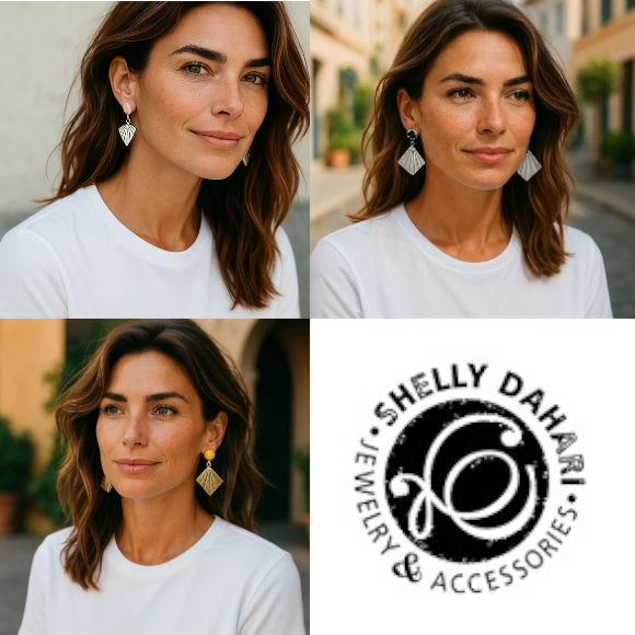 Shelly Dahari Kite Earrings