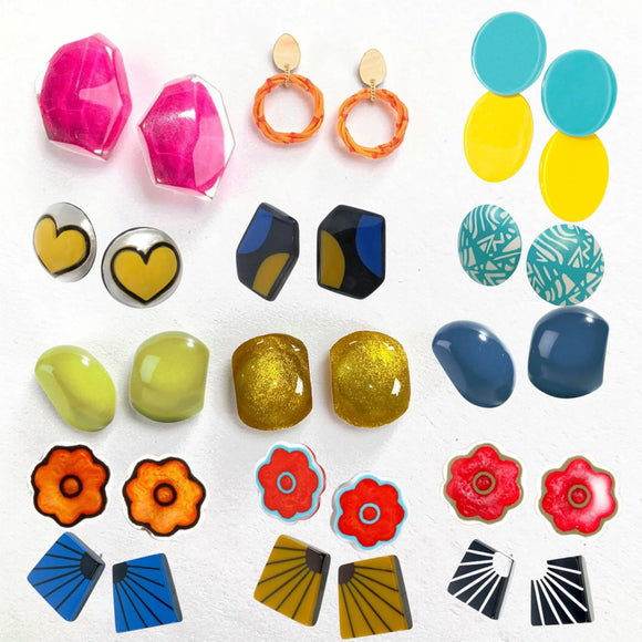 CLIP EARRINGS