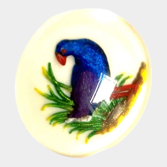 Q0100601PUKKQ0M NZ Birds Ring Med Pukeko – Style and Grace