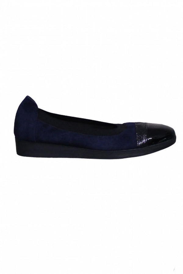 Blue Black Comfortable Hirica Shoe Style and Grace