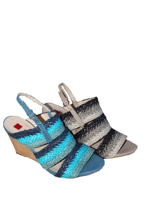 Multi Hogl Sandal Wedge Style and Grace